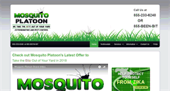 Desktop Screenshot of mosquitoplatoon.com